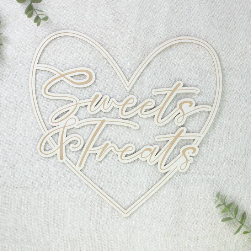 Dekoracja In my heart - Sweet & Treats, 30 x 30cm
